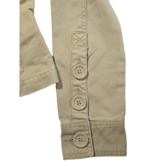 VTG 2000s Khaki Button Up Jacket XS Bella Swan Twilight Aesthetic Grunge Indie - Picture 9 of 15